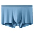 thumbnail image 1 of Dxzfnsa Men's Boxer Briefs Underwear Cotton Colorful Mens Underwear Boxer Briefs for Men Men's Boxer Briefs,Light Blue-3XL, 1 of 2