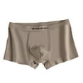 thumbnail image 1 of Dxzfnsa Men's Boxer Short Bamboo Viscose Boxers for Men Loose Fit Mens Soft Underwear Breathable Boxers for Men Boxer Briefs for Men,Gray-4XL, 1 of 2
