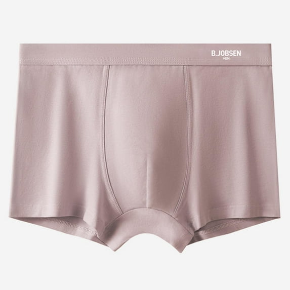 Dxzfnsa Men's Boxer Shorts 100% Cotton Classic Plaid Woven Boxers for Men Soft Breathable Mens Underwear with Button Fly Mens Underwear Boxer Briefs,Pink-4XL