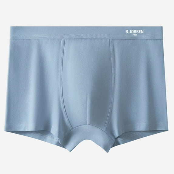 Dxzfnsa Men's Boxer Shorts 100% Cotton Classic Plaid Woven Boxers for Men Soft Breathable Mens Underwear with Button Fly Pair of Thieves Boxer Briefs,Sky Blue-4XL