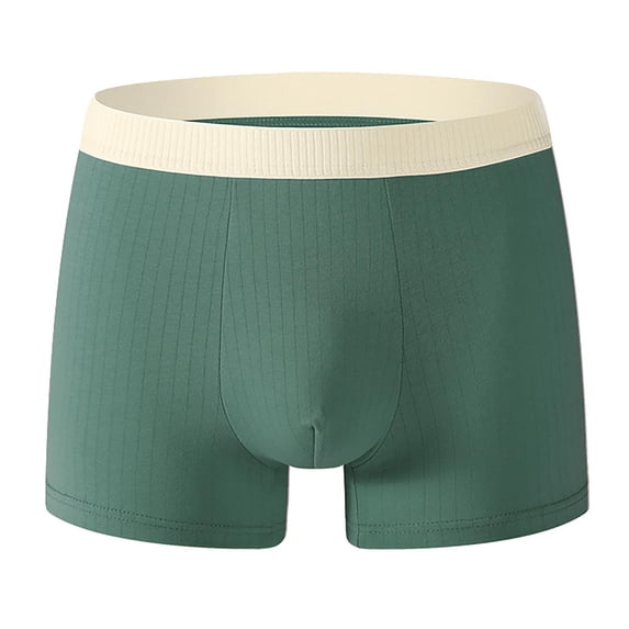 Dxzfnsa Men's Boxer Briefs Cotton Classic Plaid Woven Boxers Underwear for Men Soft Breathable Mens Underwear Boxer Briefs
