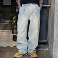 thumbnail image 1 of Dxzfnsa Men's Cargo Pants, Water Resistant Work Pants, Durable Ripstop Tactical Pants, EDC Hiking Pants, Hunting PantsMens Pants,Light Blue-S, 1 of 9