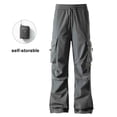 thumbnail image 1 of Dxzfnsa Men's Core Cargo Tactical Pants, Stretch Waistband, Lightweight & Durable Ripstop Cargo Pants for Men Pants for Men(Gray-2XL), 1 of 5