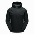 thumbnail image 1 of Dxzfnsa Men's Hooded Jackets Winter Mens Plus Size Zip Up Jackets Lightweight Solid Color Long Sleeve Hooded Coats with Pockets, 1 of 5