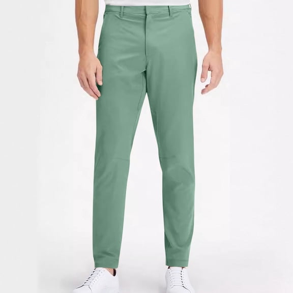 Dxzfnsa Men's Lightweight Ripstop Tactical Cargo Pants, Water Resistant Hiking Work Pants Relaxed Fit Black Sweatpants for Men(Green-XL)