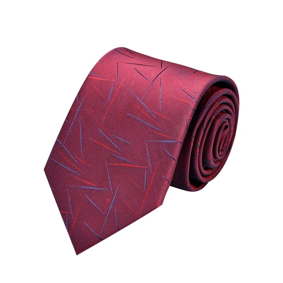 Dxzfnsa Men's Solid Color Tie Mens Ties Stripe Tie Silk Woven Necktie and Pocket Square Cufflinks Tie Clip Set Wedding Business Formal Gift Tie for Men