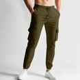 thumbnail image 1 of Dxzfnsa Men's Work Pants - T2 WerkPant Technical Workwear, Water Resistant, Lightweight, Multi-Pocket with 4-Way StretchMen's Pants,Army Green-3XL, 1 of 7