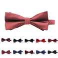 thumbnail image 1 of Dxzfnsa Mens Bowties Pre-tied Shape Clip on Bowtie Solid Men Formal Wear for kids, baby boys, toddler any age bow ties Gift for Men, 1 of 6