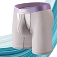 thumbnail image 1 of Dxzfnsa Mens Boxer Briefs - Soft Mens Underwear Boxer Briefs with Contour Pouch - Breathable Boxers for Men Pair of Thieves Boxer Briefs S-XL, 1 of 5