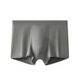 thumbnail image 1 of Dxzfnsa Mens Boxer Briefs - Soft Performance Mens Boxers with Functional Fly Pouch - Moisture Wicking Underwear for Men Men's Underwear,Coffee-XL, 1 of 3