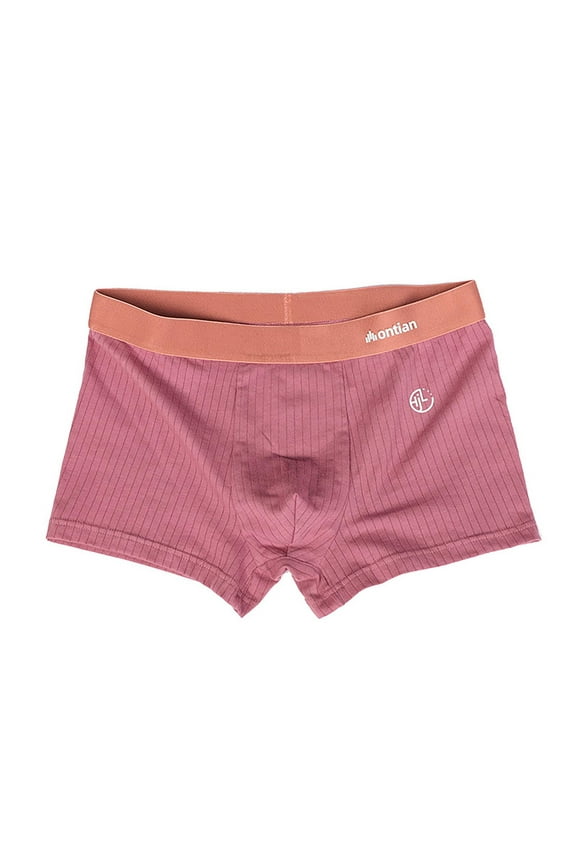 Mens Boxer Shorts - Woven Cotton Boxers for Men with Functional Fly - Lightweight Mens Underwear Boxers Men's Clothing,Red-XL