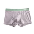 thumbnail image 1 of Dxzfnsa Mens Boxer Shorts - Woven Cotton Boxers for Men with Functional Fly - Lightweight Mens Underwear Boxers Mens Underwear Boxer Briefs,Gray-L, 1 of 4