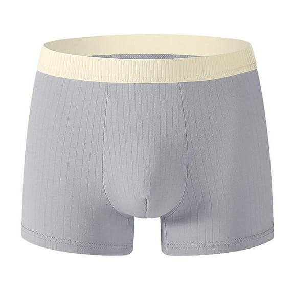 Dxzfnsa Men's Boxer Briefs Cotton Classic Plaid Woven Boxers Underwear for Men Soft Breathable Mens Underwear Boxer Briefs
