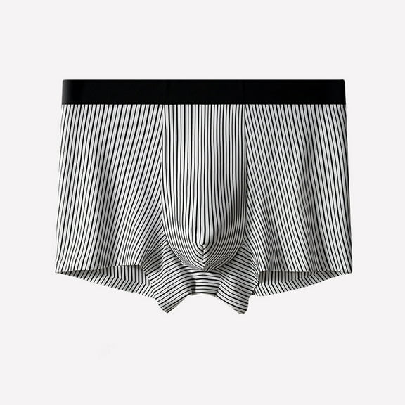 Dxzfnsa Mens Boxers Premium 100% Cotton Soft Loose Pajama Plaid Sleep Shorts Male Short Leg Funny Boxers Small Medium Large Mens Underwear,White-L