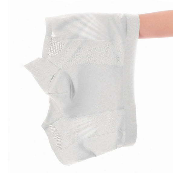 Dxzfnsa Mens Cotton Briefs Bulk Breathable Comfortable Underwear Assorted Size and Color for Men Shelter Mens Underwear Briefs,Gray-XL