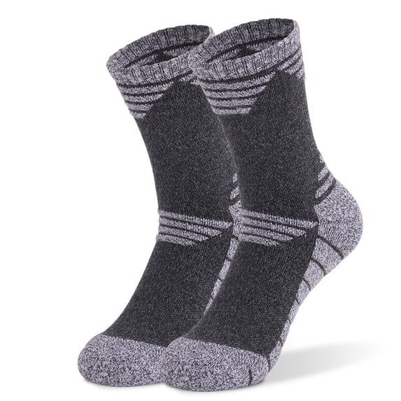 Dxzfnsa Mens Crew Work SocksCalf Long Breathable Seamless Padded Socks for Men Practical Working Versatile Gift