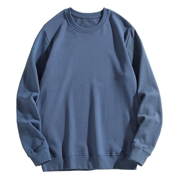 Dxzfnsa Mens Henley Shirts Crew Neck Midweight Tees Comfort Basic Casual Tee Shirts Fall Big and Tall Shirt Long Sleeve Gym Workout Blouse M-5XL
