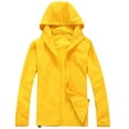 thumbnail image 1 of Dxzfnsa Mens Hooded Jackets Full Zip Sun Protection Hoodies Long Sleeve Solid Color Sun Coats for Men Lightweight Hiking Fishing Outwear with Pockets, 1 of 5