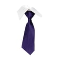 thumbnail image 1 of Dxzfnsa Solid Satin Pure Color Ties Set Business Formal Necktie Tie for Men Formal Occasion Wedding Gift for Men, 1 of 4