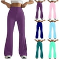thumbnail image 1 of Dxzfnsa Thick High Waist Yoga Pants with Pockets, Tummy Control Workout Running Yoga Leggings for Women Womens Pants S-2XL, 1 of 5