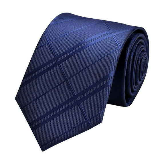 Dxzfnsa Ties for Men Stripe Tie Handkerchief Woven Classic Formal Necktie Pocket Square Clip Set Wedding Business Formal Gift Tie for Men