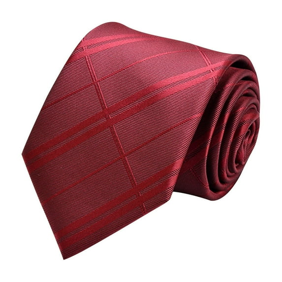 Dxzfnsa Ties for Men Stripe Tie Handkerchief Woven Classic Formal Necktie Pocket Square Clip Set Wedding Business Formal Gift Tie for Men