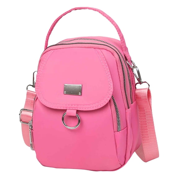 Dxzfnsa Water-proof Women Crossbody Bag Crossbody Bag For Women Under 10 Basic Black Small Zipper Purse Great Gift For Teens