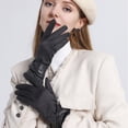 thumbnail image 1 of Dxzfnsa Winter Gloves for Women - Upgraded Touch Screen Warm Knit Gloves Cold Weather, Soft Fleece Lining Elastic Gift for Women Christmas Gifts, 1 of 4