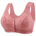 thumbnail image 1 of Dxzfnsa Woman's Embroidery Thin Style Ventilate Large Size Bra Without Steel Rim, 1 of 5