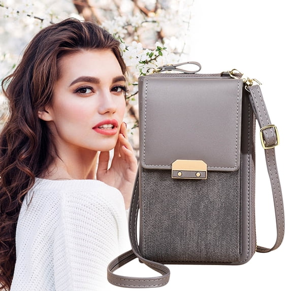 Dxzfnsa Women Simply Fashion Bags Simple Crossbody Purse Basic Tan Perfect For Travel Shopping Work