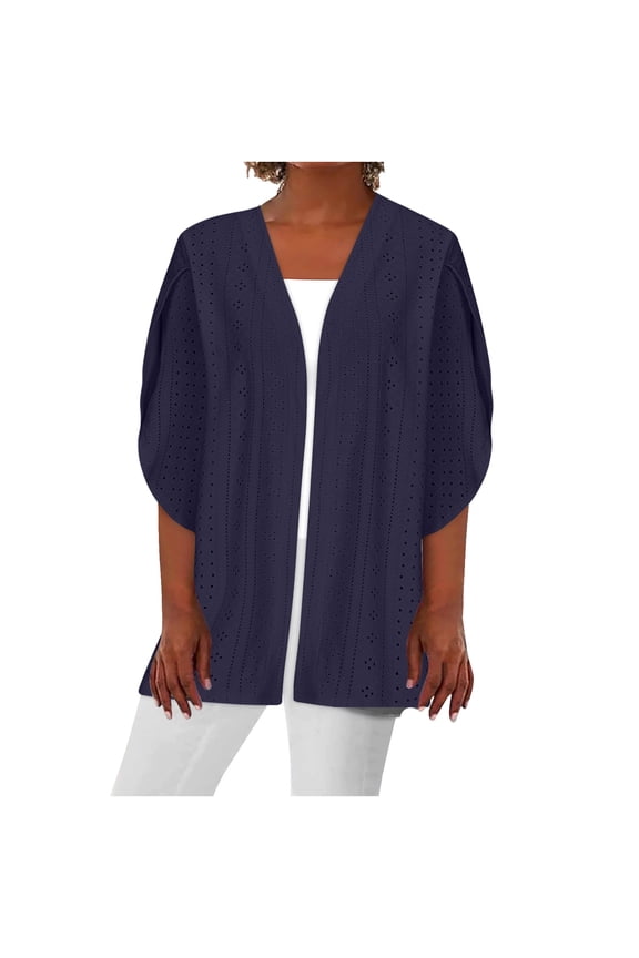 Women's 2025 Fashion Casual Open Front Long Sleeve Chunky Knit Cardigans Sweaters Outerwear Coats Fall Outfits for Women 2025 S-2XL
