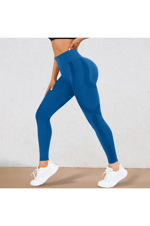 Women's Capri Yoga Pants with Pockets Essential High Waisted Legging for Workout Cycling Leggings Leggings With Pockets for Women,Sky Blue-M