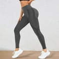 thumbnail image 1 of Dxzfnsa Women's Capri Yoga Pants with Pockets Essential High Waisted Legging for Workout Cycling Leggings Womens Leggings,Gray-L, 1 of 6