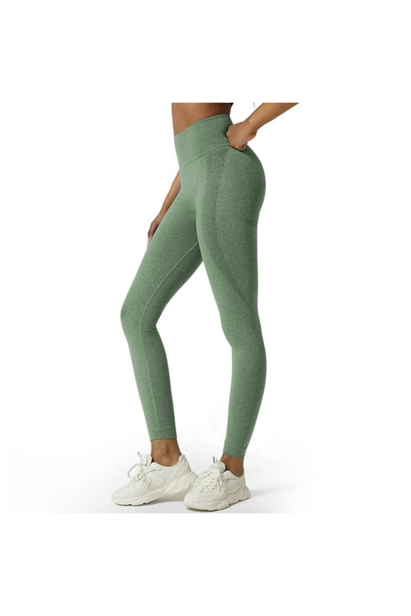 Women's Joggers Pants Lightweight Athletic Leggings Tapered Lounge Pants for Workout, Yoga, Running Compression Leggings for Women,Green-M