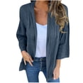 thumbnail image 1 of Dxzfnsa Women's Oversized Button Cardigan Sweaters 2025 Fall Open Front Lightweight Cardigans V Neck Loose Knit Outwear Women Fall Clothes S-2XL, 1 of 7