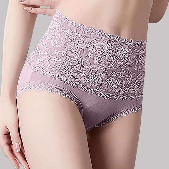 Dxzfnsa Women's Period Underwear Heavy Flow, High Absorbency Cotton Panties LeakProof Postpartum Menstrual Briefs Women Teens tummy control underwear for women