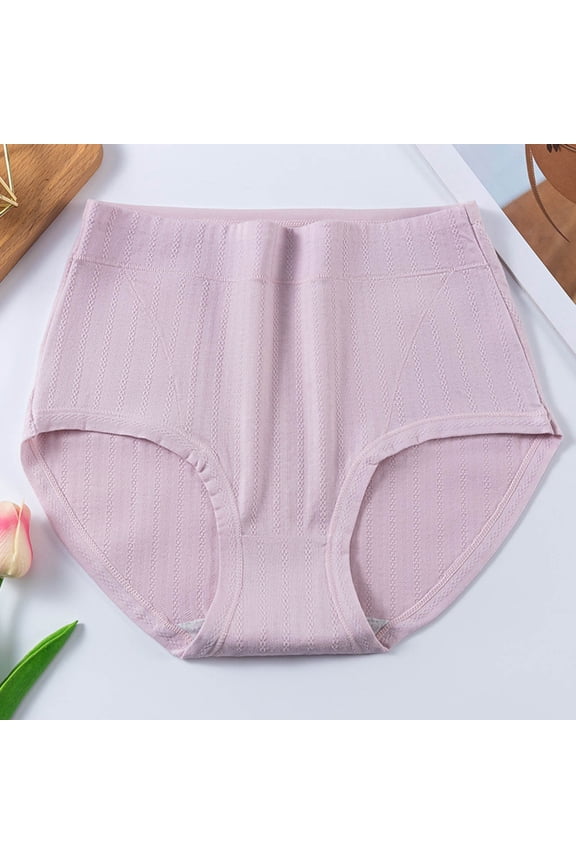 Women's Seamless Underwear High Waisted Tummy Control No Show Panties Full Coverage Stretch Briefs no show underwear for women