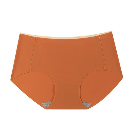 Dxzfnsa Women's Seamless Underwear High Waisted Tummy Control No Show Panties Full Coverage Stretch Briefs tummy control underwear for women