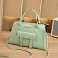 thumbnail image 1 of Dxzfnsa Women's Shoulder Bag Crossbody Bag Simple Small Purse Neutral Color For School Or Mall High Capacity Zipper Bag, 1 of 3