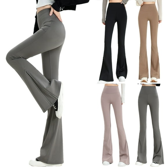 Dxzfnsa Women's Wide Leg Pants with Pockets High Waist Loose Sweatpants Casual Lounge Yoga Workout Womens Pants M-2XL