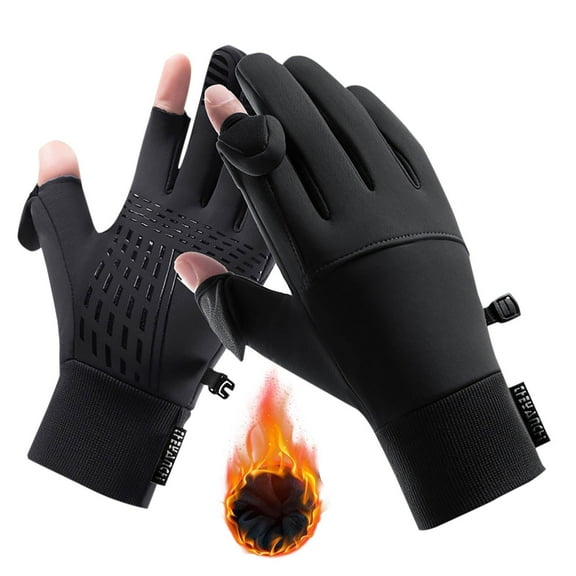 Dxzfnsa Women's Winter Gloves for Cold Weather Thermal Knit Elastic Soft Touch Screen Glove for Running Driving Hiking Gift for Women Christmas Gifts