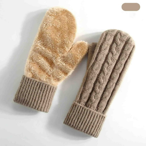 Dxzfnsa Women’s Winter Waterproof Running Gloves Windproof Thermal with Touchscreen Fingers Cold Weather Gift for Women Christmas Gifts