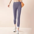 thumbnail image 1 of Dxzfnsa Women's Yoga Pants with Pockets Leggings for Women Tummy Control Workout Leggings for Women Compression Leggings Women's Pants,Purple-L, 1 of 6
