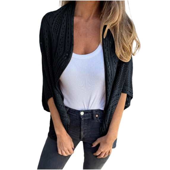 Dxzfnsa Womens Cardigan Sweaters Trendy V Neck Long Sleeve Open Front Bow Tie Knit Chunky Lightweight Fall Outerwear Cardigan Sweaters for Women S-3XL