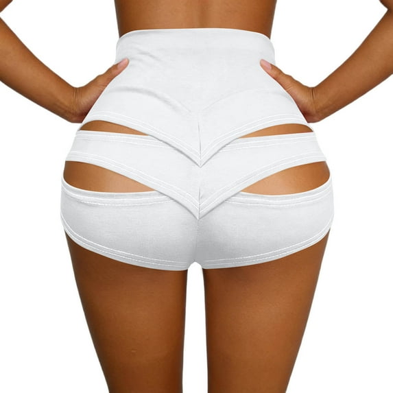 Dxzfnsa Womens High Waisted Running Shorts Quick Dry Athletic Workout Shorts with Mesh Liner with Pockets S-2XL