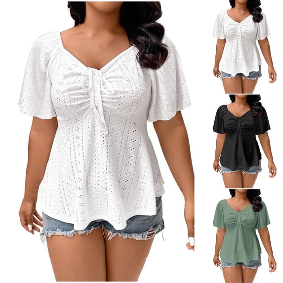 Dxzfnsa Womens Oversized Summer T Shirts Plus Size Batwing Cute Casual Tops Short Sleeves Lightweight Workout Clothes