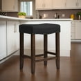 thumbnail image 1 of DyFun 29" Backless Bar Stools Modern Counter Stool Chairs Wooden Kitchen Island Stools (Single, Gray), 1 of 7