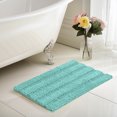 thumbnail image 1 of DyFun Chenille Non-Slip Bath Mat 20" x 32" Bathroom Rugs, Soft Absorbent Shower Mat, Light Green, 1 of 1