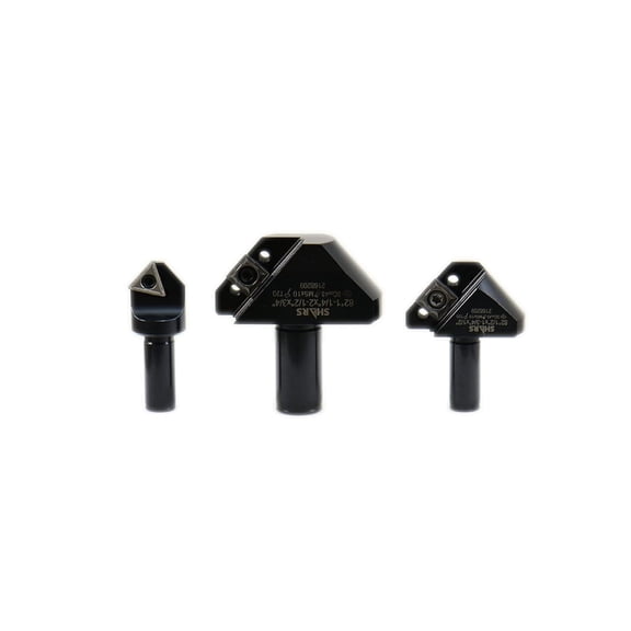 DyGTyX 1/4,1/2,1-1/4" 82 Degree Indexable Carbide Countersink Set 404-9240 P]