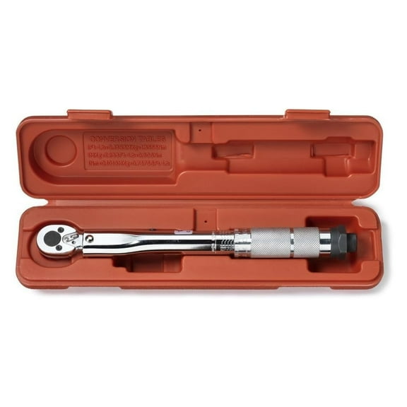 DyGTyX 1/4-Inch Adjustable Torque Wrench, 200-Inch 1-Pound | Chrome Vanadium Steel